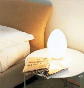Fontana Arte - Ben Swildens - Tafellamp - 2646 klein ei -
