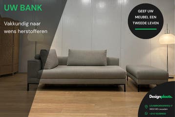 Bank Herstofferen | Designplaats Specialist, Ophalen, Nieuw, Stof, Design on Stock Minotti B&B Italia Gelderland Leolux