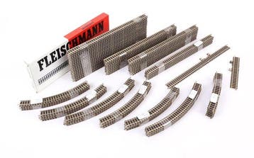 Fleischmann N - 9100/9101/9120/9125/9138 - Modeltreinsporen, Nieuw