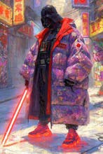 Iconica - Darth Vader: Cosmic Swag - Unique 1/1 XXL (150x100