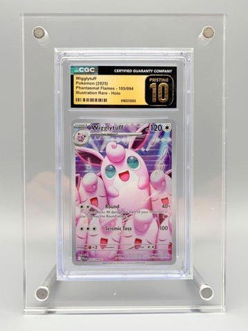 Pokémon Graded card - Wigglytuff - Phantasmal Flames -, Nieuw