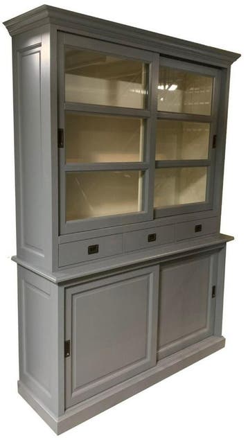 Buffetkast babyblauw Sittard 160cm, Ophalen of Verzenden, Nieuw