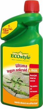 ECOstyle Ultima tegen onkruid & mos 1020 ml concentraat, Verzenden