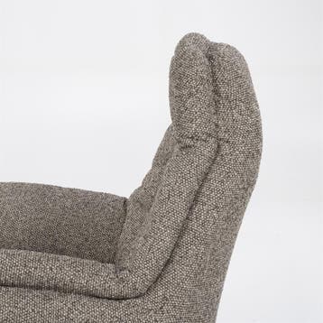Fauteuil Caleb - taupe Salerno, Verzenden, Nieuw