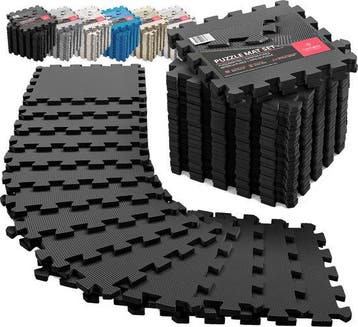 Puzzelmat Bemaxx Zwart Foam, Ophalen of Verzenden, Nieuw
