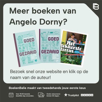 De tuin op tafel 9789022334850 Angelo Dorny, Verzenden, Zo goed als nieuw, Angelo Dorny