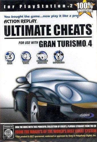 Action Replay Ultimate Cheats Gran Turismo 4 (PS2 Games), Ophalen of Verzenden, Zo goed als nieuw