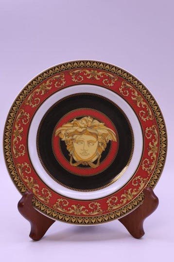 Rosenthal - Gianni Versace - Bord - Medusa Red - Porselein