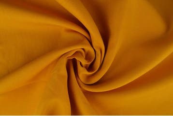 Brandvertragende stof 300cm breed - Okergeel - Per meter, 120 cm of meer, Geel, Ophalen of Verzenden, Polyester