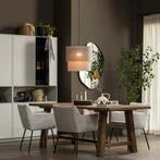 WOOOD Romee Organische Spiegel - Metaal - Zwart - 100x70x4, Verzenden, Nieuw