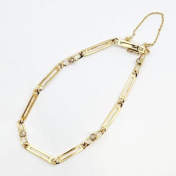 Armband - 18 karaat Geel goud Diamant (Natuurlijk), Nieuw