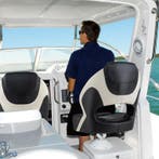2dekans | Coast Kuipstoel voor Boot - PVC-Leer - Ergonomisch, Ophalen of Verzenden, Zo goed als nieuw