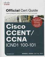 CCENT/CCNA ICND1 100-101 Official Cert Guide 9781587143854, Verzenden, Zo goed als nieuw, Wendell Odom