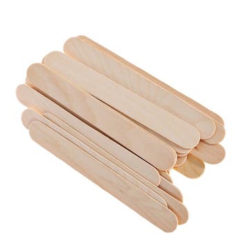 Set van 500 stuks houtjes voor knutselwerk (150x18x1.8 mm), Ophalen of Verzenden, Nieuw
