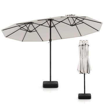 2dekans | Coast Strandparasol 220 cm - UPF50+ - Kantelbaar -, Ophalen of Verzenden, Zo goed als nieuw