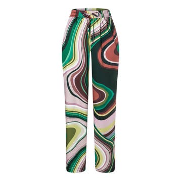 MAC • relaxte wijde broek Esther • 36, Kleding | Dames, Verzenden, MAC, Nieuw, Maat 36 (S)
