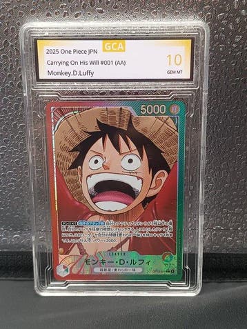 One Piece - 1 Card - One Piece - Monkey D. Luffy, Nieuw