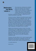 Mathematics that Works / 2 / Epsilon uitgaven / 91, Boeken, Verzenden, Gelezen, Maarten de Gee