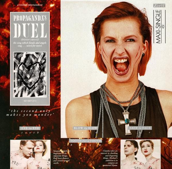 Propaganda - Duel, Cd's en Dvd's, Vinyl | Pop, Gebruikt, Ophalen of Verzenden