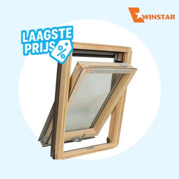 Winstar dakraam grenen, Verzenden, Nieuw, Dakraam