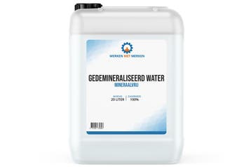 Wmm Chemie Gedemineraliseerd water 20 liter, can, Verzenden, Nieuw