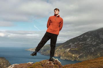 Breipatroon Herentrui Connor met ritskraag in Donegal Twee, Ophalen of Verzenden, Nieuw