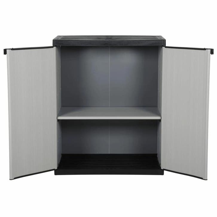 Tuinopbergkast Kunststof 68 × 40 × 85 cm, Tuin en Terras, Tuinmeubel-accessoires, Nieuw, Verzenden