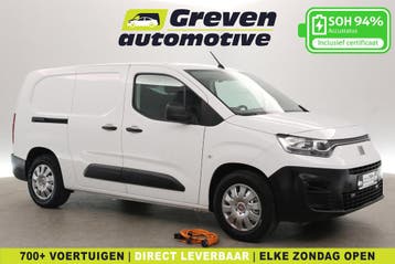 Fiat Doblò Elektrisch 50 kWh L2 | Snelladen | SOH 94% |, Automaat, Wit, Elektrisch, Nieuw