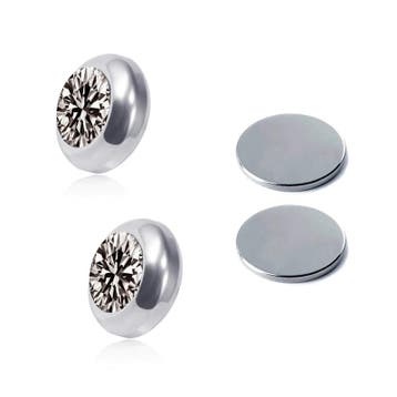 Fako Bijoux - Oorbellen - Magneet - Magnetisch - RVS - 8mm -, Verzenden, Nieuw