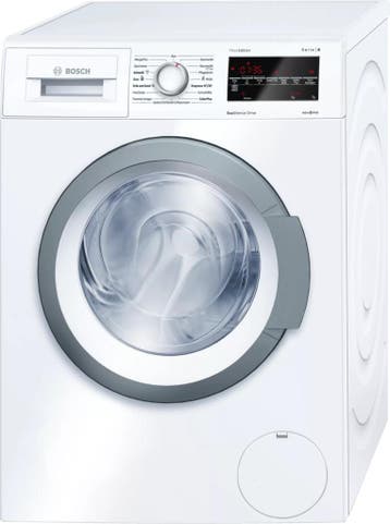Bosch WAT28470EX - Wasmachine - 8 kg - 1400 tpm - EcoSilence, Ophalen of Verzenden, Zo goed als nieuw, Voorlader, 85 tot 90 cm
