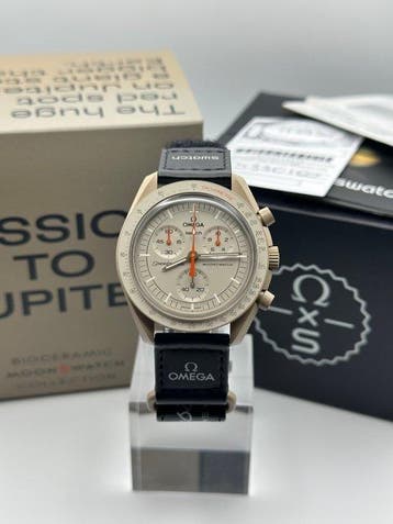 Omega x Swatch - MoonSwatch - Mission to Jupiter - Zonder, Nieuw