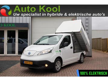 Zakelijke lease - Nissan e-NV200 40 kWh Kipper, Automaat, Stof, Gebruikt, Wit