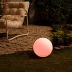 Solar buitenlamp bol - Ø 30 cm | RGB + warm-wit licht | 24, Verzenden, Nieuw