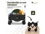 EasLife Bolderkar - Opvouwbaar - Tot 80KG - 94L - Zwart, Verzenden, Nieuw