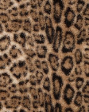 Imitatie Bont Panter Licht Bruin, Hobby en Vrije tijd, Stoffen en Lappen, Bruin, Nieuw