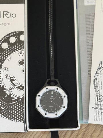 Audemars Piguet x Swatch - Royal Pop Ocho Negro - Zonder, Nieuw