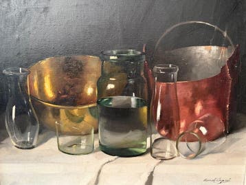 Romek Árpád (Budapest, 1883–1960) - Still Life