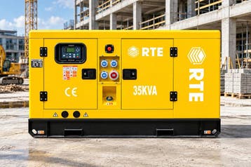 Veiling: Generator RTE 7310 Diesel 35kVA 2026 Nieuw, Ophalen