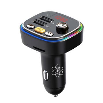 Slimtron C20 – Bluetooth 5.0 FM Transmitter 3.1A fast lader, Auto diversen, Ophalen of Verzenden, Nieuw