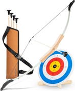 Boogschiet Set Jongen | 4 Zuignappijlen | Laatste Stuk!, Ophalen of Verzenden, Nieuw, Overige sporten, Overige typen