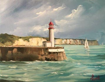 Philippe Laurent (XX-XXI) - Le phare en Normandie