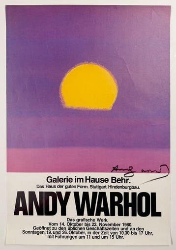 Andy Warhol (1928-1987) - Sunset, Antiek en Kunst, Kunst | Designobjecten