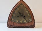 Amsterdamse School klok - Junghans - Hout, Messing -