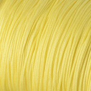 3 meter Macramé Draad ca 1 mm Pale Lemon (Macramé koord), Ophalen of Verzenden, Nieuw, Draad