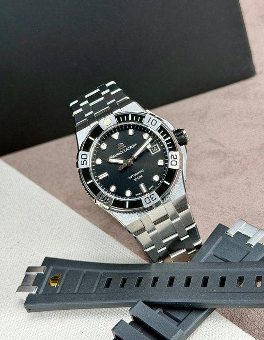 Maurice Lacroix - Aikon Venturer Automatic Date -, Sieraden, Tassen en Uiterlijk, Horloges | Heren