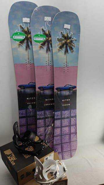 50% KORTING Rome of Nitro Snowboard of bindingen, Ophalen of Verzenden, Nieuw, Board