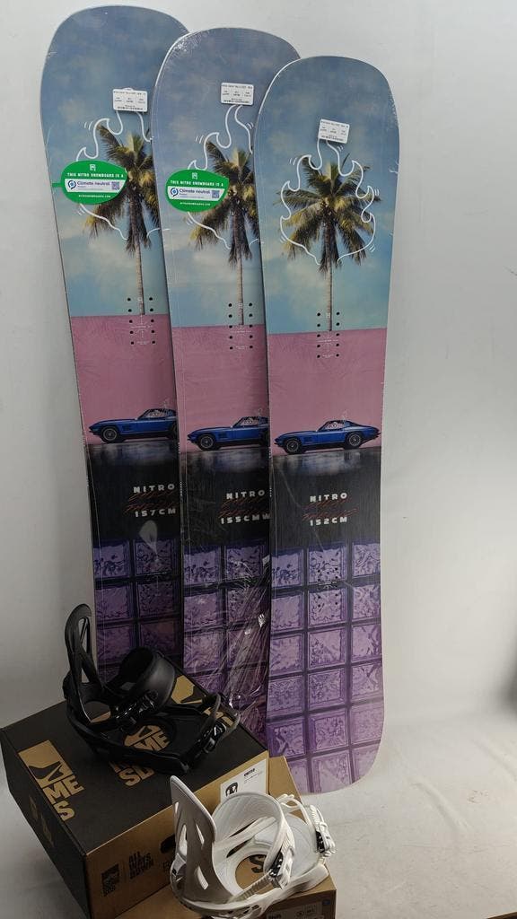 50% KORTING Rome of Nitro Snowboard of bindingen, Sport en Fitness, Snowboarden, Board, Nieuw, Ophalen of Verzenden