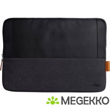 Trust Lisboa Laptoptas 16 inch Zwart, Verzenden, Nieuw, Trust