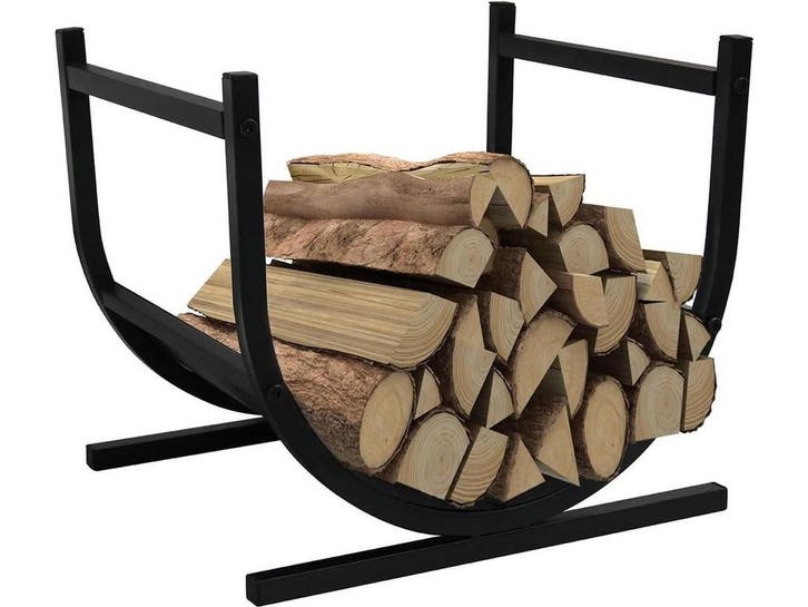 SCENDOR - Brandhoutrek U-vormig - Zwaar ijzeren opslag voor, Tuin en Terras, Overige Tuin en Terras, Nieuw, Verzenden