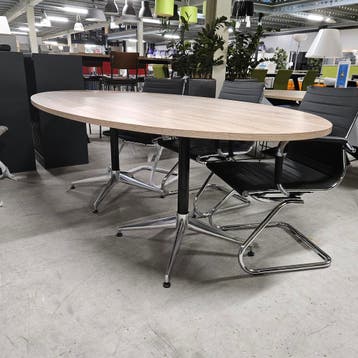 NIEUW ovale kantoortafel  - 240x120 cm, Ophalen of Verzenden, Nieuw in verpakking